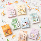 Kawaii Gift Giving Die Cut Stickers - Box of 45 Stickers,Stickers
